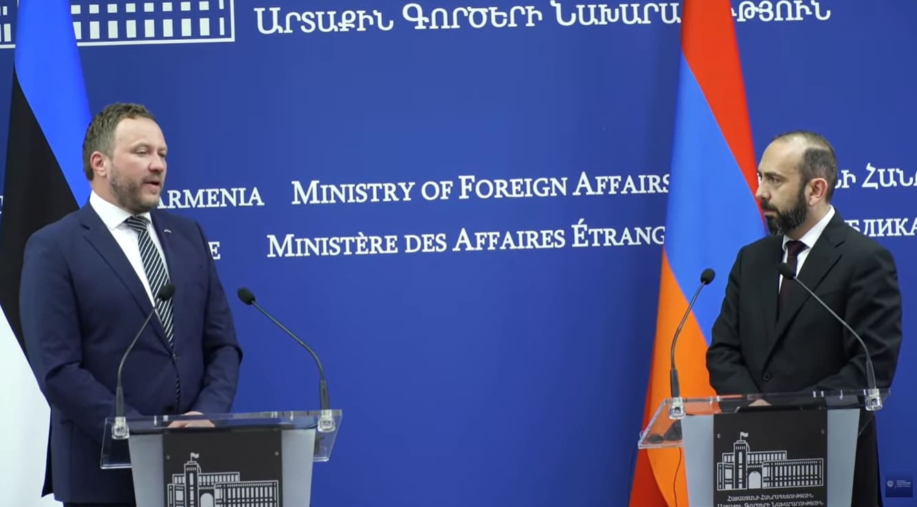 Nous sommes vos yeux et vos oreilles au sein de l&rsquo;UE déclare Le ministre estonien des Affaires étrangères à Yerevan