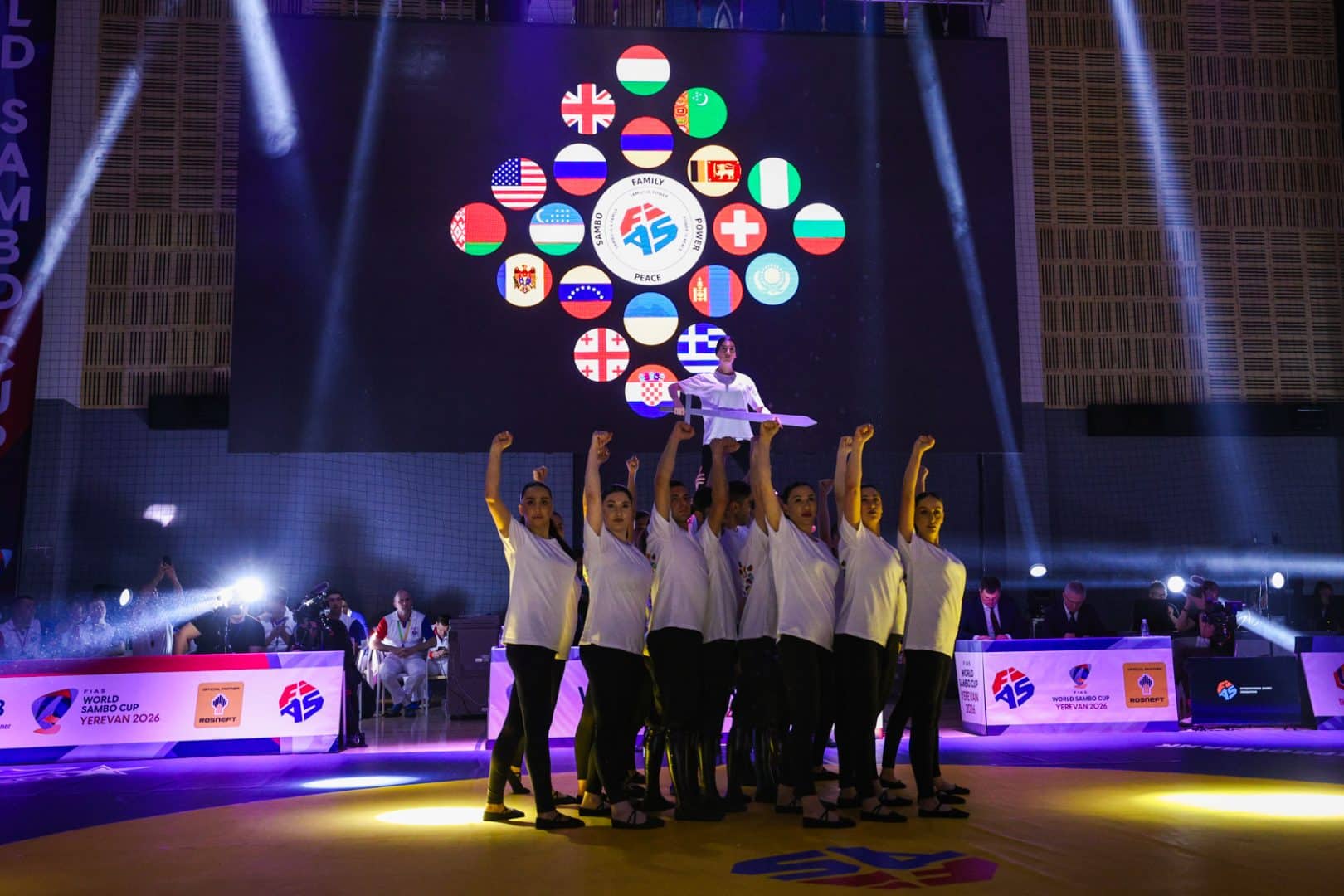 La cérémonie d&rsquo;ouverture de la Coupe du monde de sambo a eu lieu à Yerevan