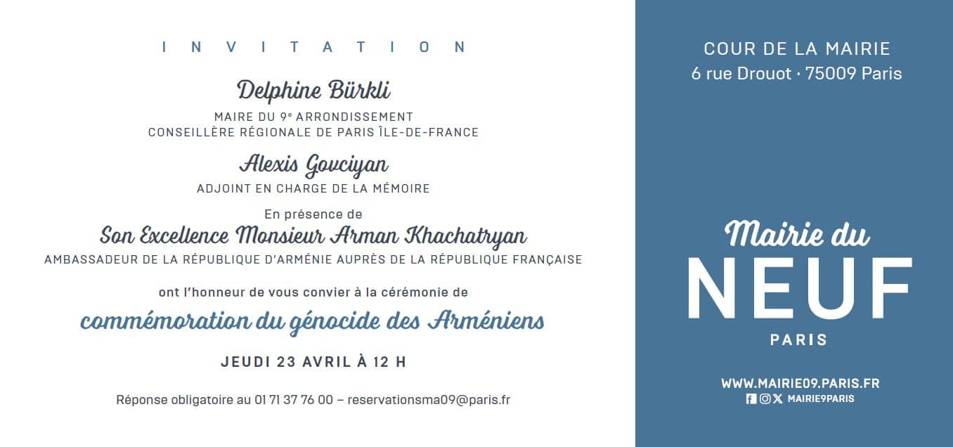 24 avril 2026 à Paris 09