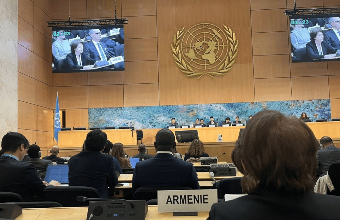 Le Conseil des droits de l&rsquo;homme des Nations Unies adopte la résolution de l&rsquo;Arménie sur la « prévention du génocide »