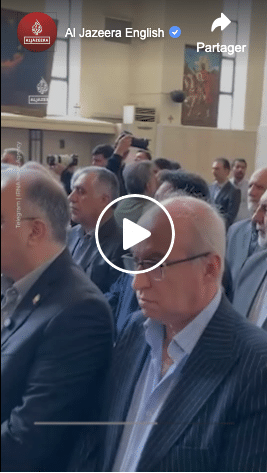 Téhéran : Une église arménienne a organisé un service commémoratif marquant 40 jours depuis le meurtre  d&rsquo; Ali Khamenei