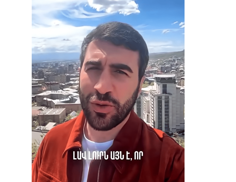 Sarkis Karapetyan  à Emmanuel Macron: vous venez en Arménie à l’invitation d’un homme que vous appelez votre ami, mais qui est un ennemi du peuple arménien