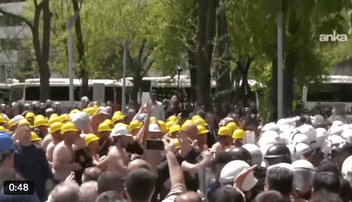 Turquie : nouvelle manifestation de mineurs impayés en grève de la faim