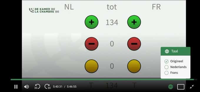 Michel De Maegd : Vote de ma résolution hier soir à la Chambre
