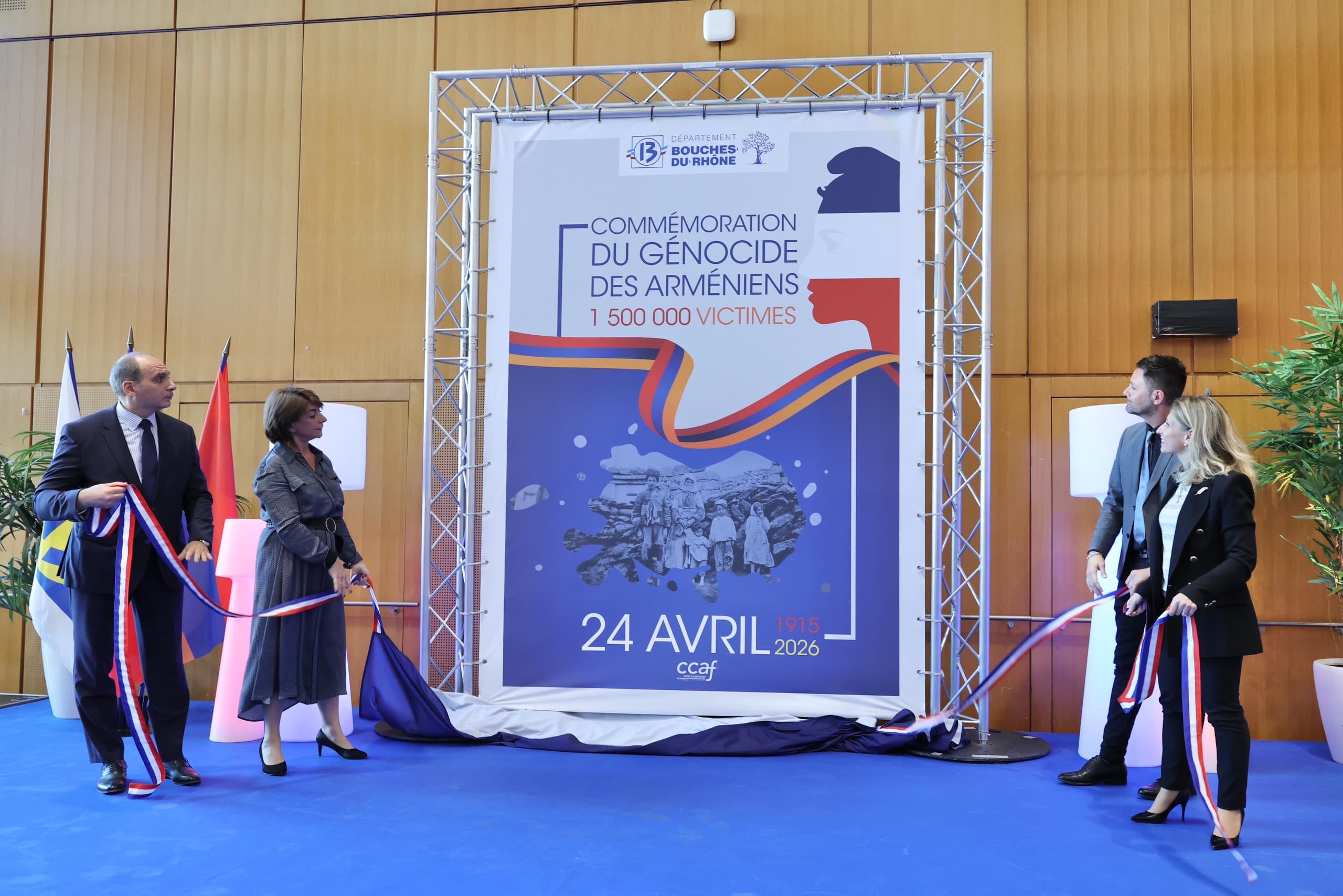 Le département des Bouches-du-Rhône commémore le 111e anniversaire du génocide arménien