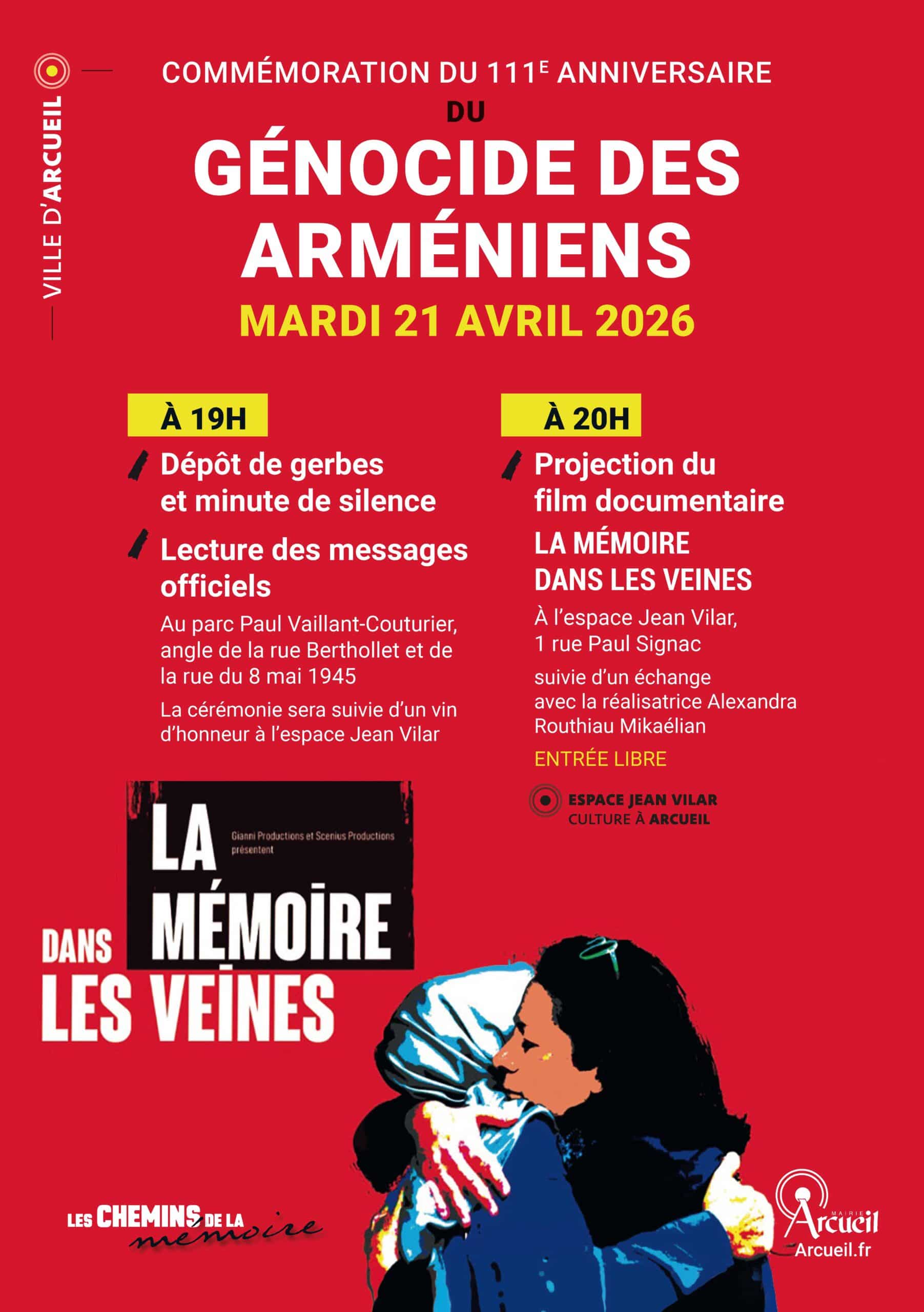 24 avril 2026 à Arcueil (92)