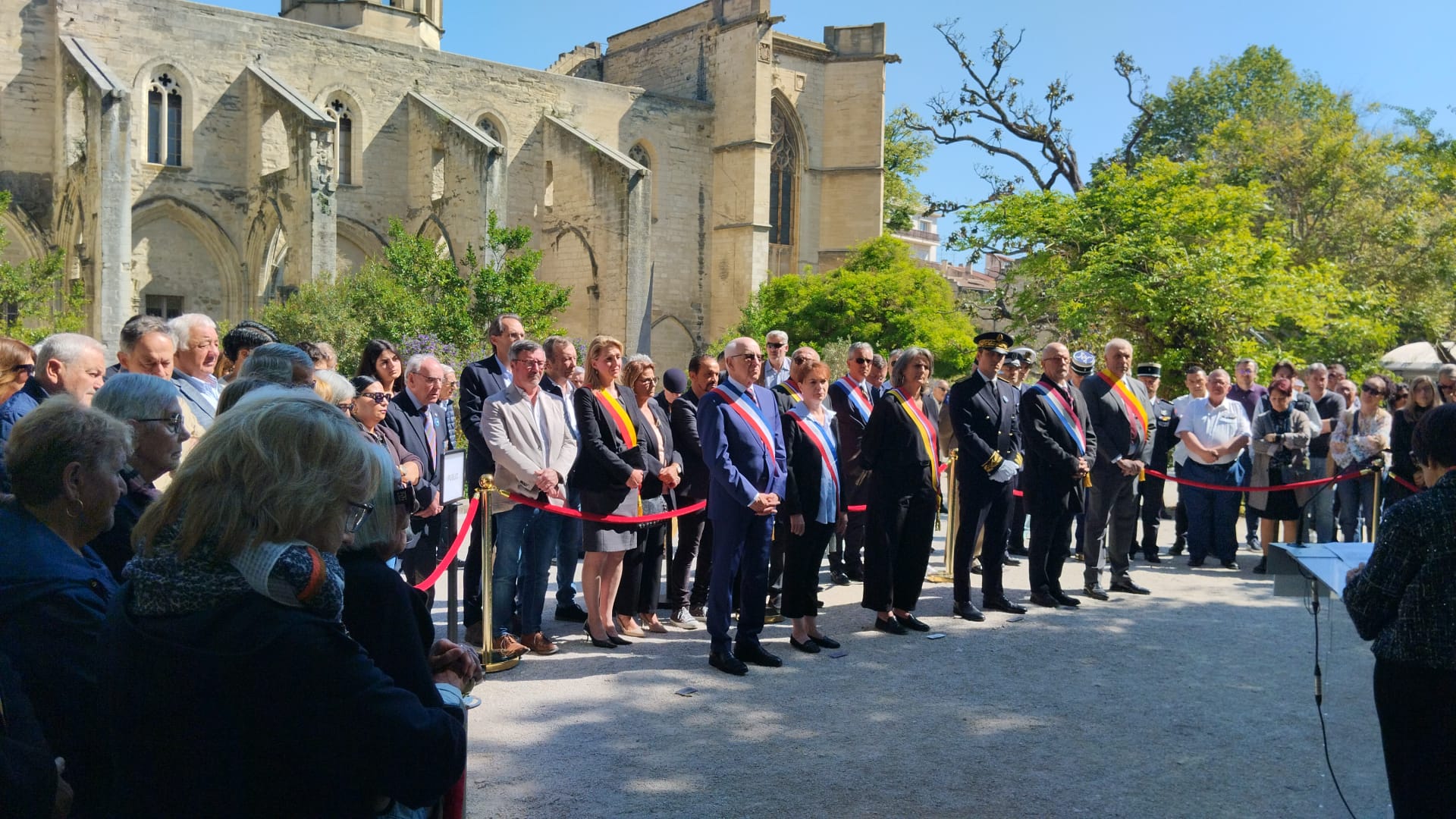 Commémorations à Avignon