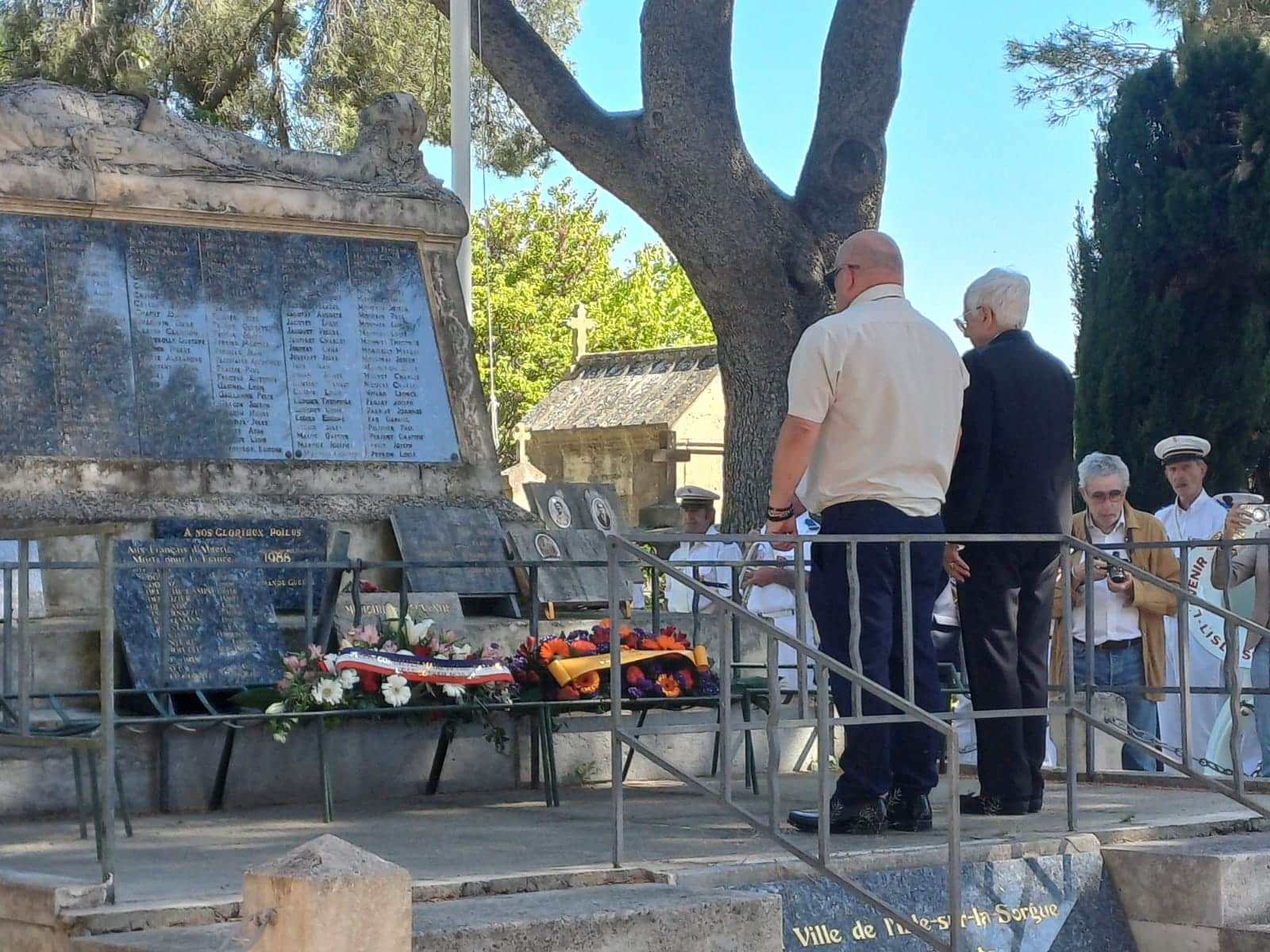 Commémorations à L&rsquo;isle sur la Sorgue