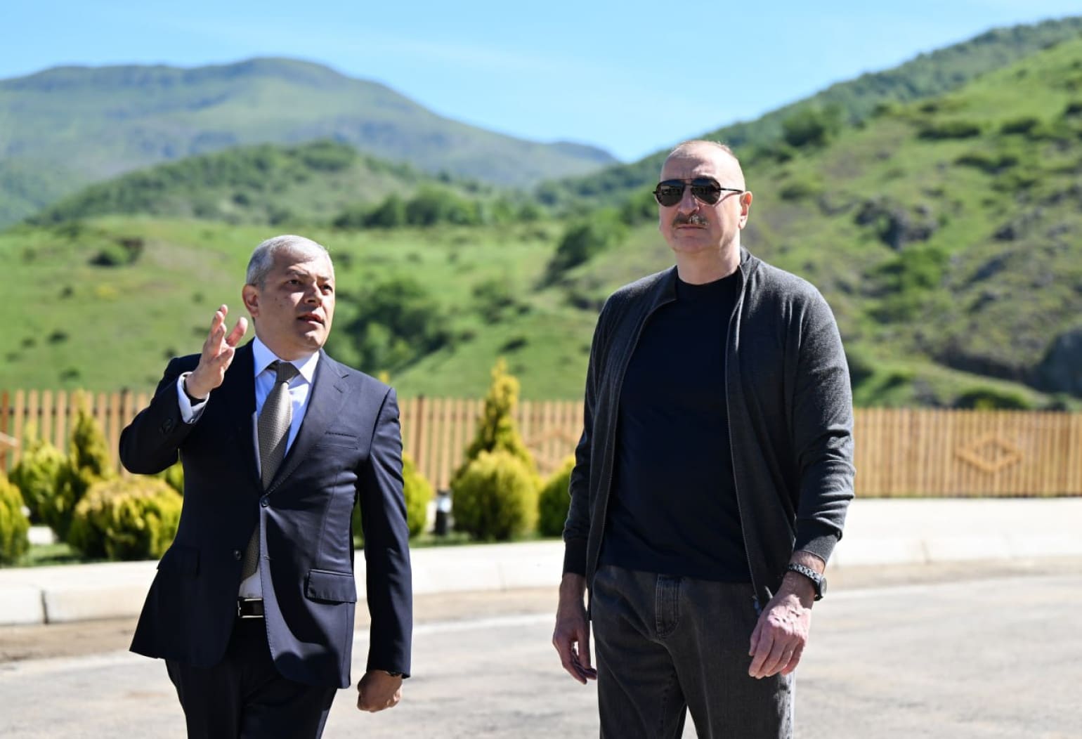 Aliyev en Artsakh occupé : Personne ne peut nous chasser de ces territoires