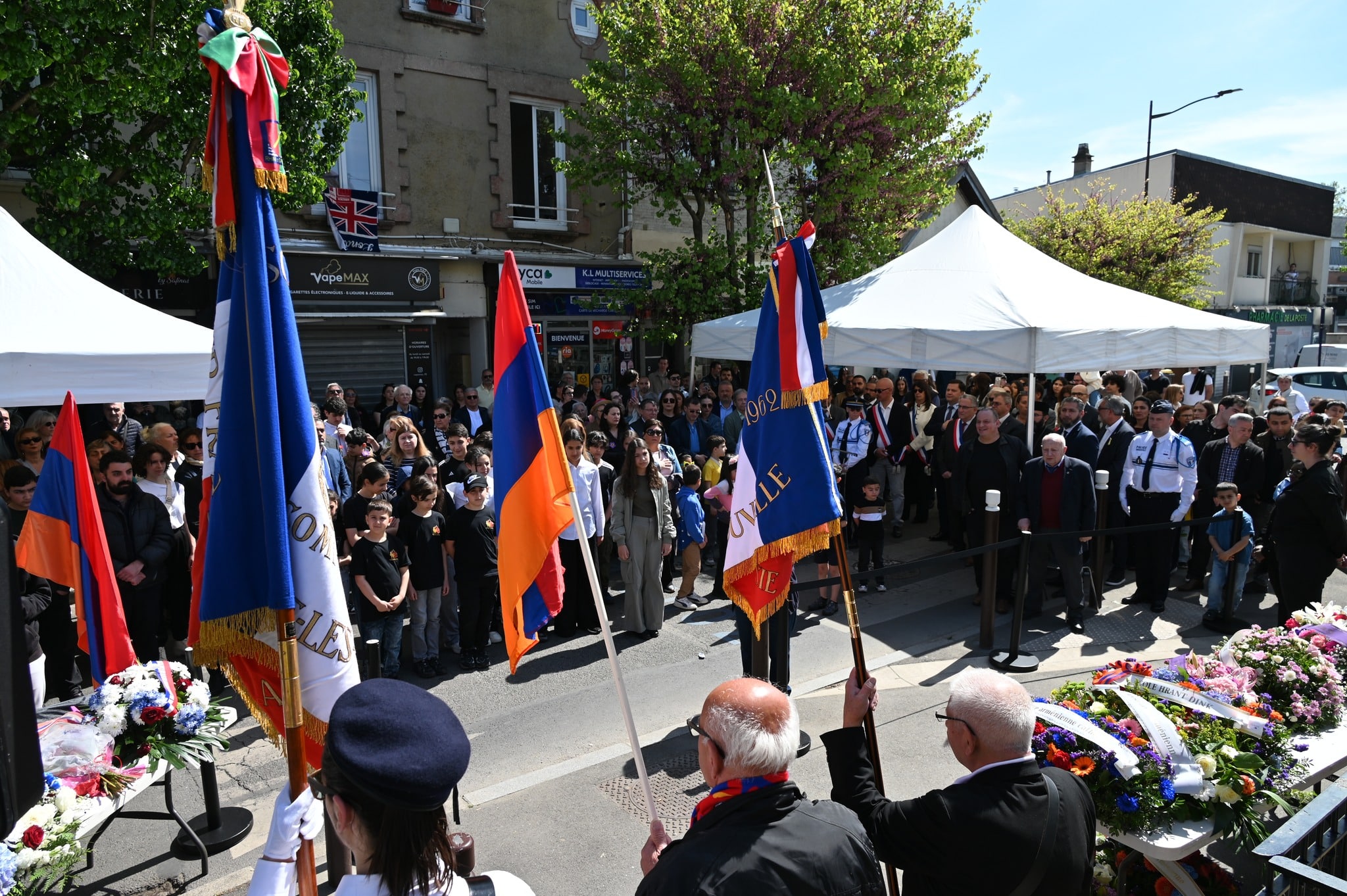 Commémoration à Arnouville