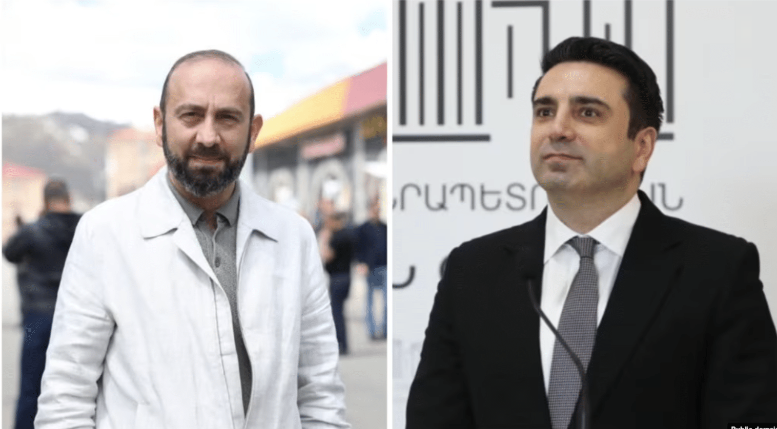 Ararat Mirzoyan et Alen Simonyan réagissent aux déclarations venues de Russie