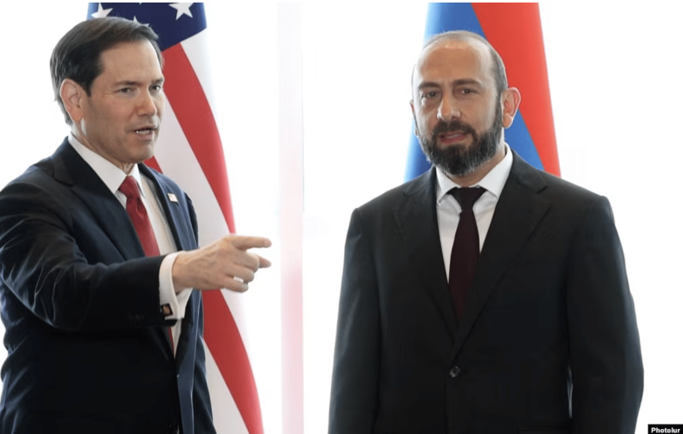 Lors d’une brève escale en Arménie, Rubio vante les progrès réalisés vers la « Route Trump »