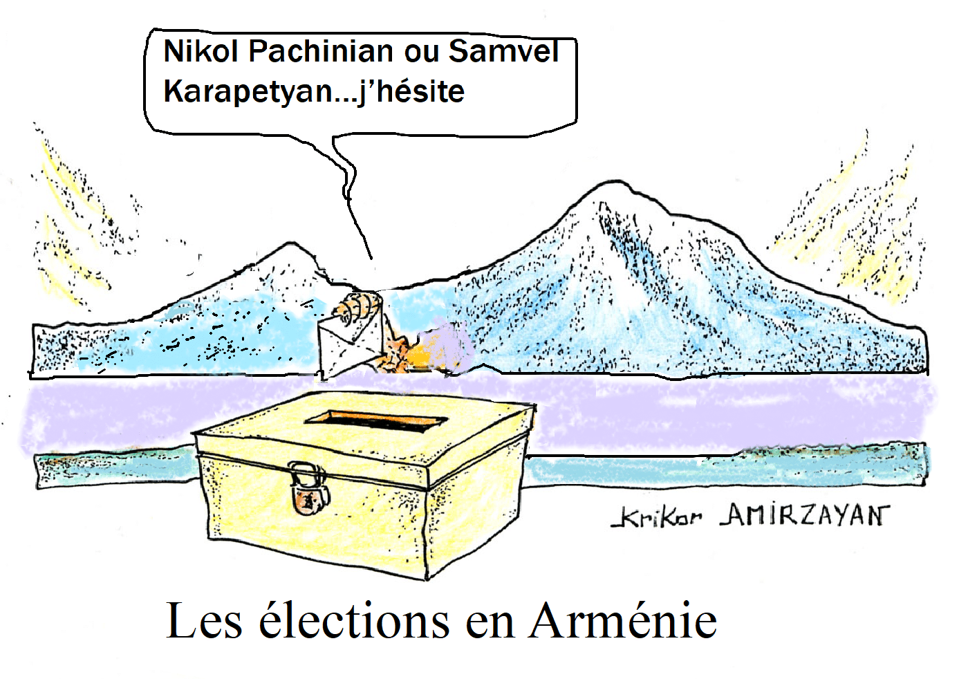 Selon un sondage, 59,3 % des personnes interrogées ont déclaré qu&rsquo;elles participeraient certainement aux élections législatives en Arménie le 7 juin
