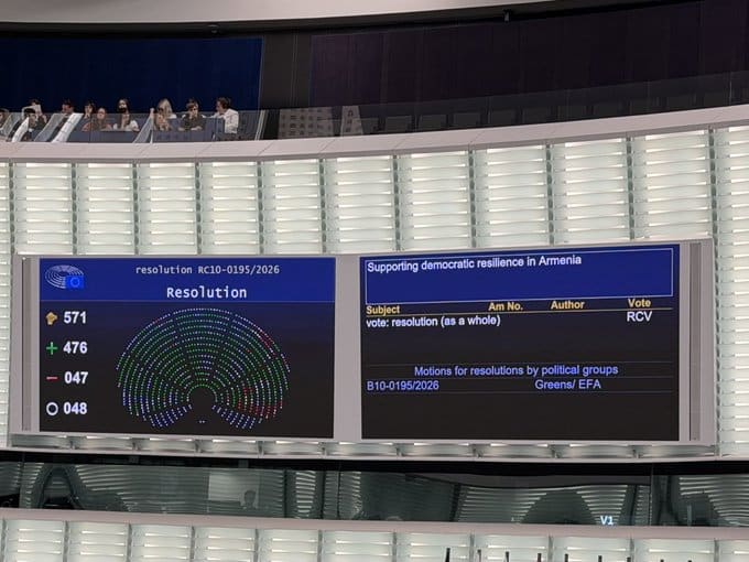 Nathalie Loiseau : Ma résolution de soutien à la démocratie arménienne vient d’être très largement adoptée par le Parlement européen