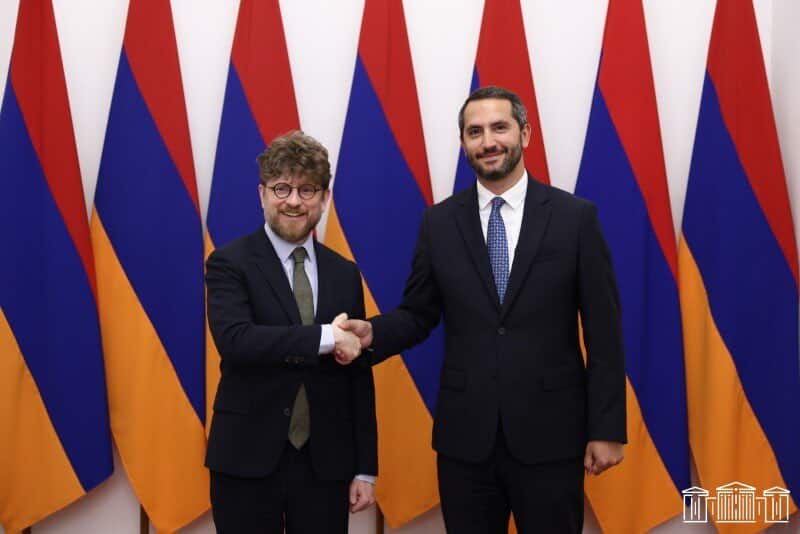 Le vice-président de l&rsquo;Assemblée nationale et l&rsquo;ambassadeur discutent du renforcement des relations entre l&rsquo;Arménie et la France