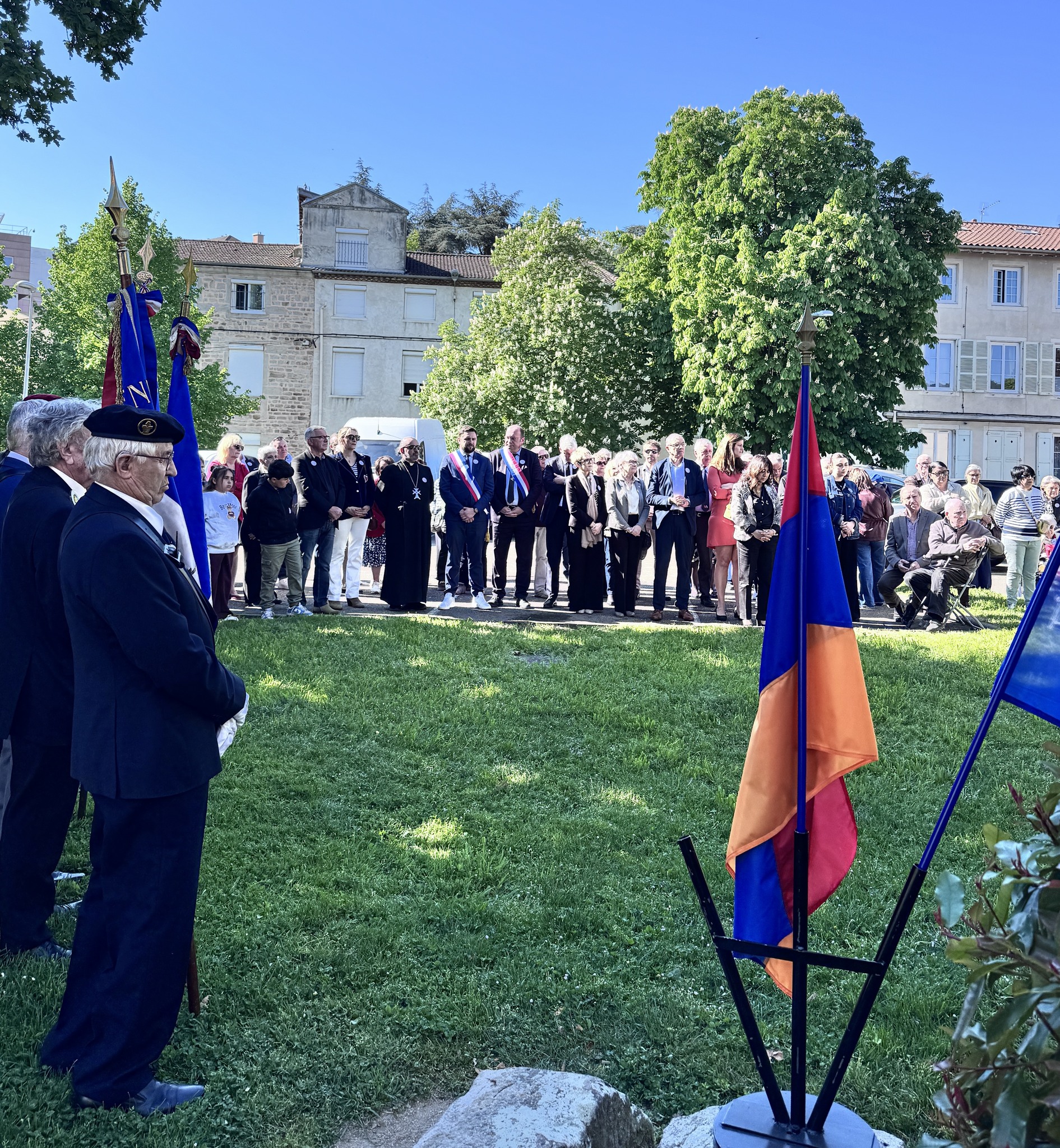 Commémoration à Saint Chamond