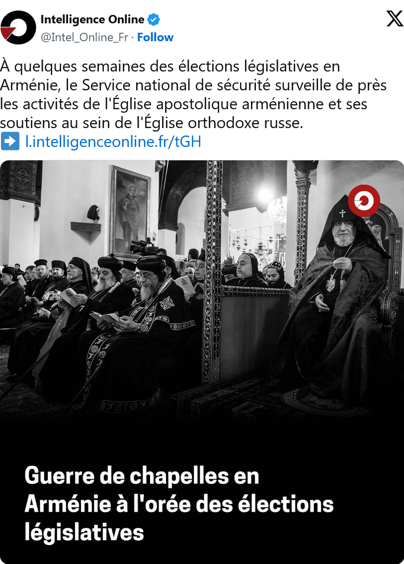Intelligence online : le Service national de sécurité surveille de près les activités de l&rsquo;Église apostolique