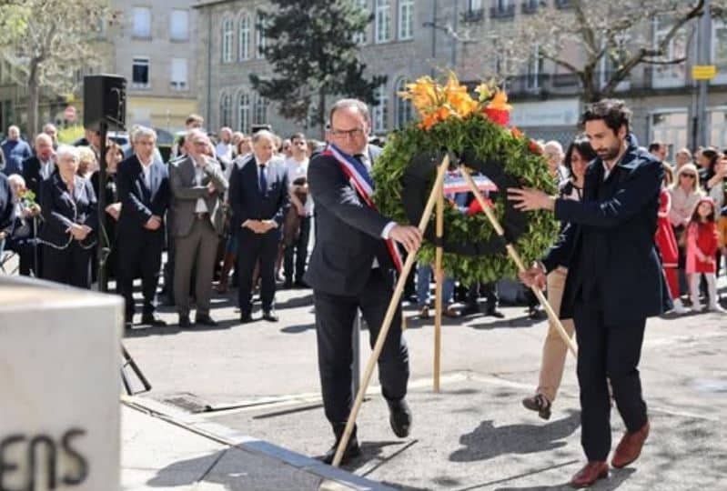 Commémoration à Saint Etienne