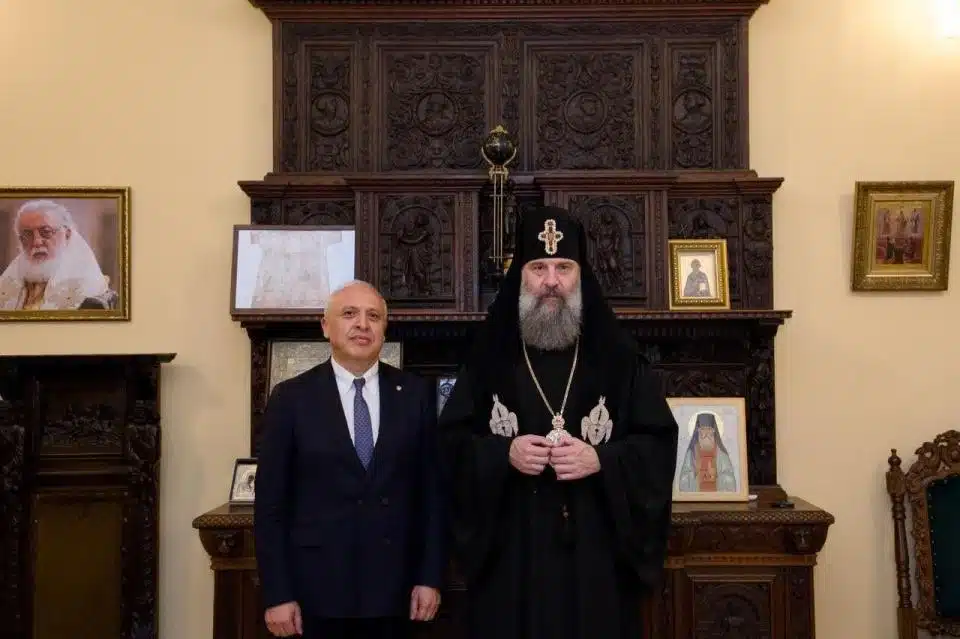 Le nouveau Patriarche de Géorgie Chio III a souligné l&rsquo;amitié entre les peuples arménien et géorgien et leurs valeurs chrétiennes communes