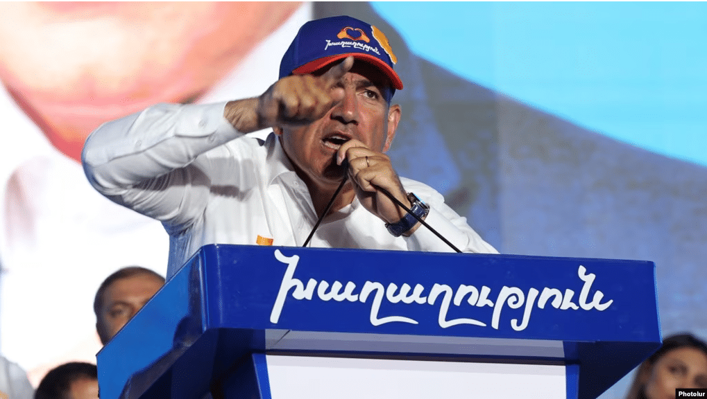 Pashinian ne veut aucune présence de l&rsquo;opposition au sein du nouveau Parlement arménien