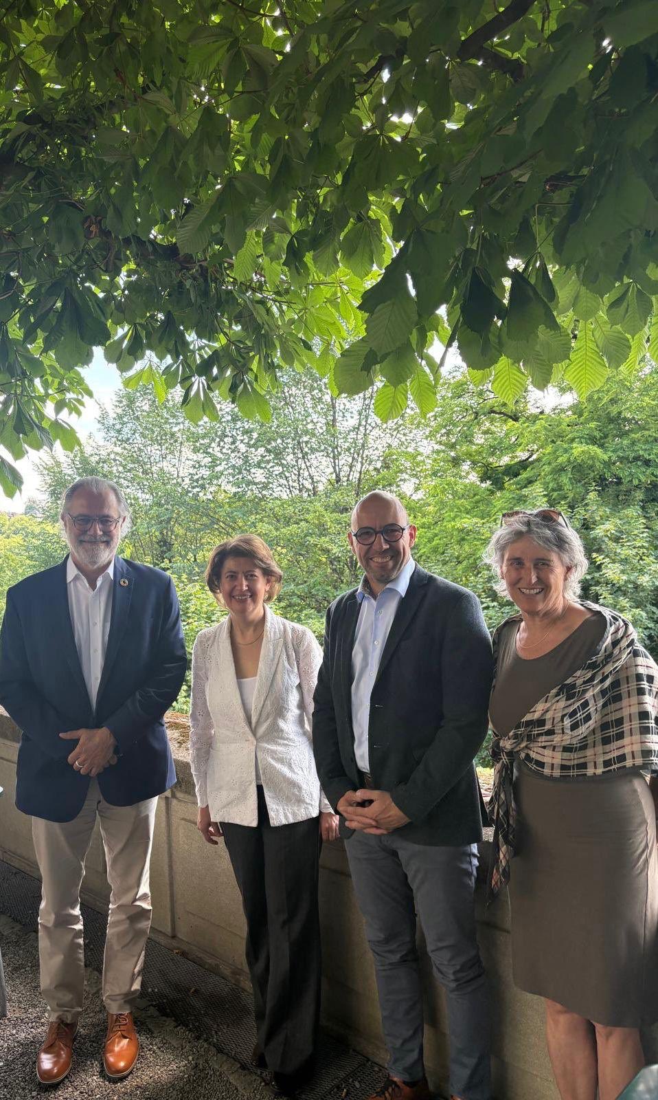 Hasmik Tolmajian : Echanges chaleureux avec les coprésidents du groupe parlementaire d’amitié Suisse–Arménie