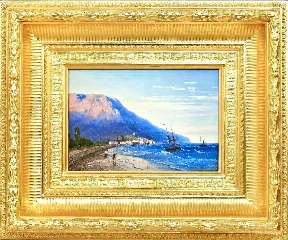 Le tableau « Sur les rives de Yalta » du peintre Arménien des marines Hovannès (Ivan) Aivazovsky mis aux enchères à Moscou