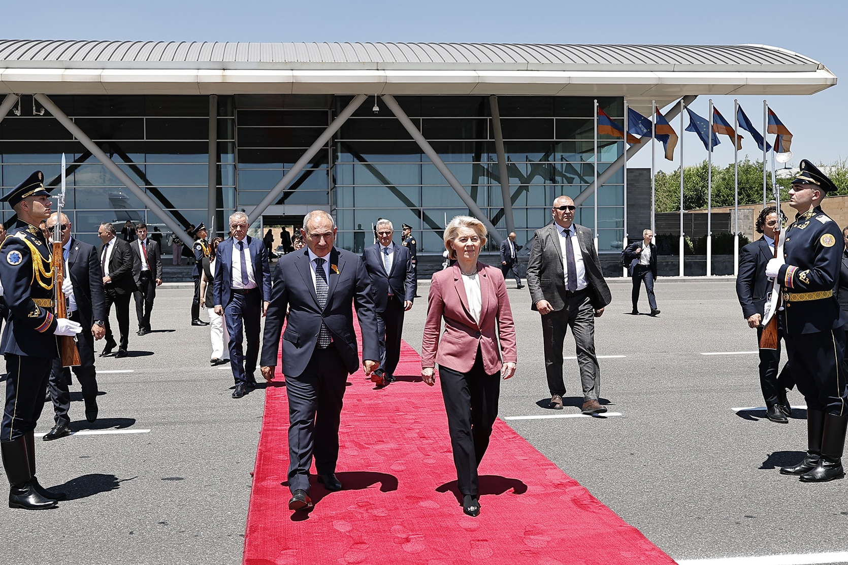 Ursula von der Leyen annonce à Erevan des mesures de soutien à l’ouverture du marché européen aux produits arméniens
