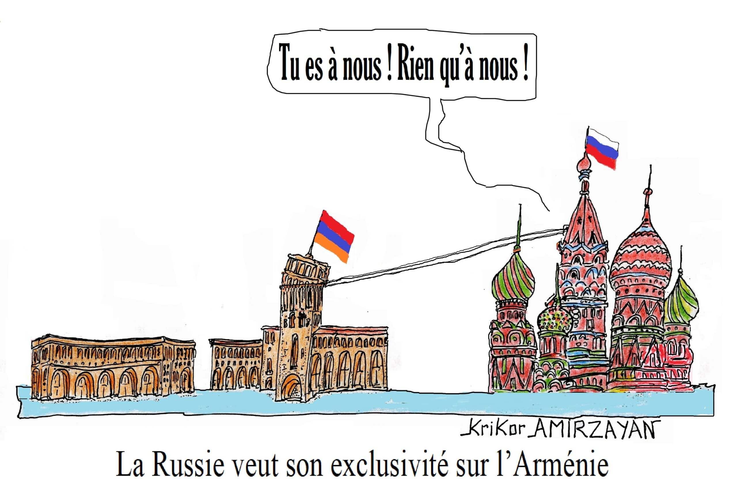 Nikol Pachinian : La Russie souhaite des relations exclusives avec l&rsquo;Arménie…l&rsquo;Arménie a décidé d&rsquo;explorer d&rsquo;autres options