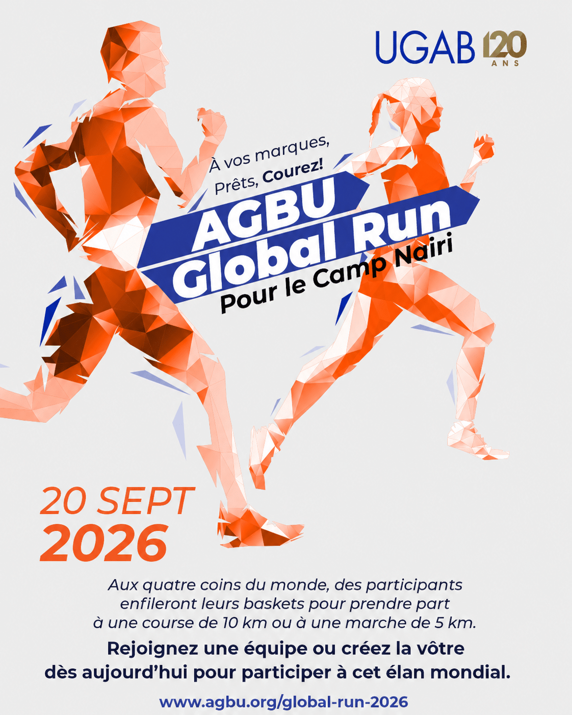 L’UGAB lance la première édition de l’AGBU Global Run, une course à pied mondiale organisée au profit des enfants arméniens touchés par la guerre et le déplacement forcé