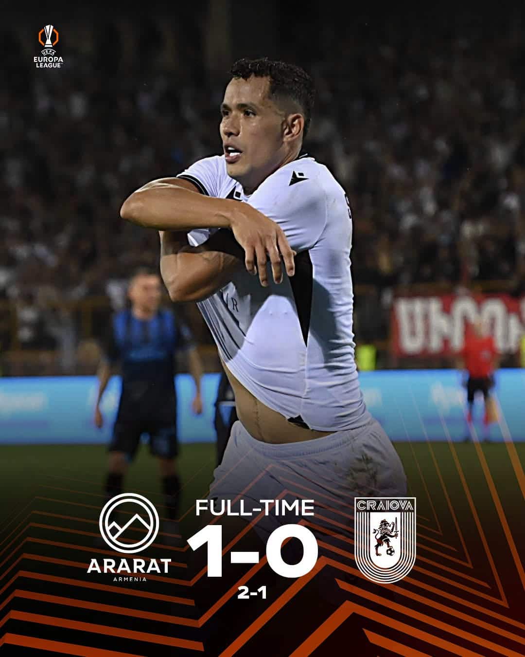 Exploit Historique ! Ararat-Armenia se qualifie en phase de groupes de l&rsquo;Europa League, une première pour un club arménien