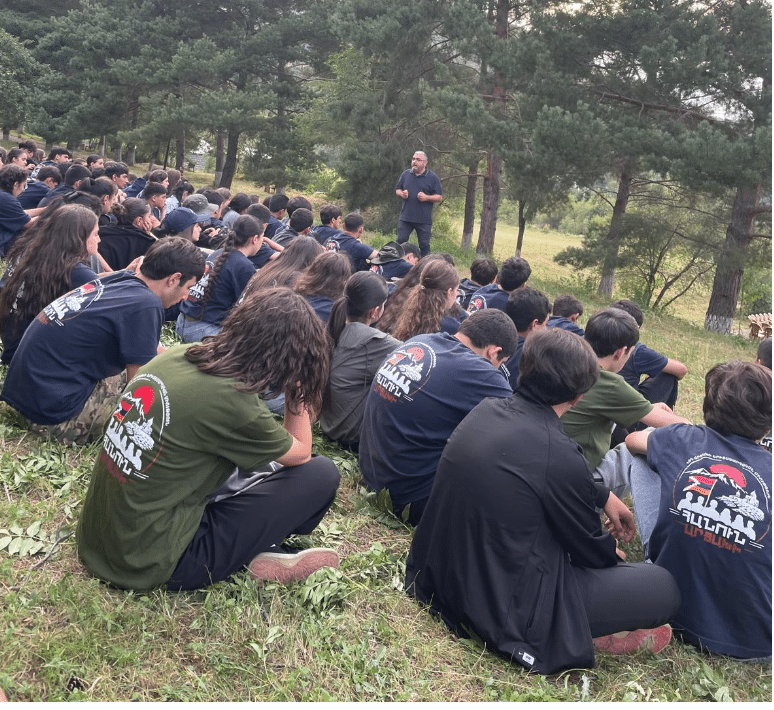 Camp de jeunesse intitulé « Pour l’Artsakh »