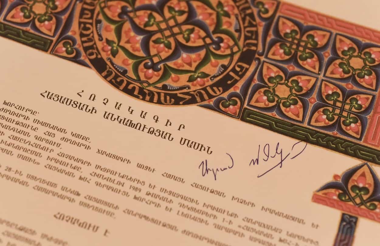Raffi K. Hovannisian se souvient de ce 23 août 1990
