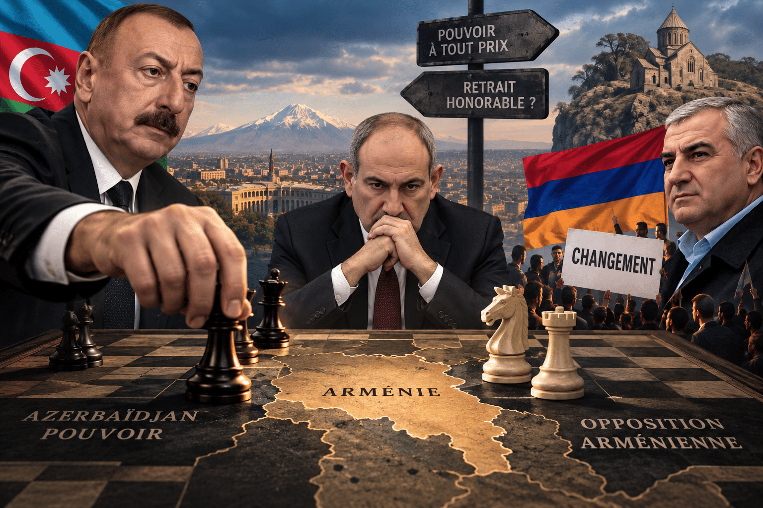 Décryptage – La compétition décisive entre le pouvoir azerbaïdjanais et l’opposition arménienne, par Hakob Badalyan
