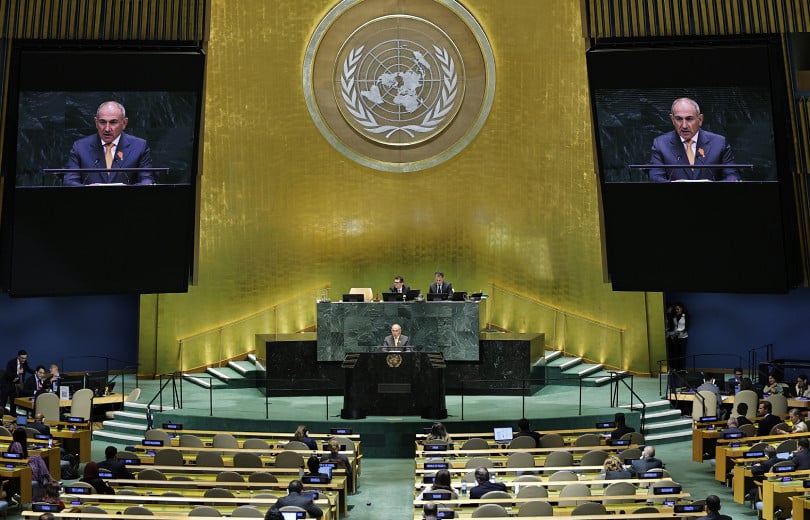 Pachinian à l’ONU : Je tiens à confirmer les propos tenus ici même l&rsquo;autre jour par M. Erdogan : nous poursuivons activement le processus de normalisation des relations arméno-turques