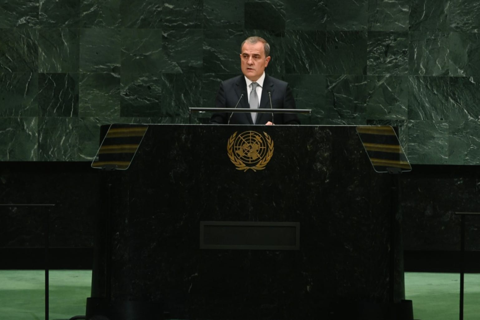 La paix de facto est instaurée entre l&rsquo;Azerbaïdjan et l&rsquo;Arménie affirme Jeyhun Bayramov à l’ONU