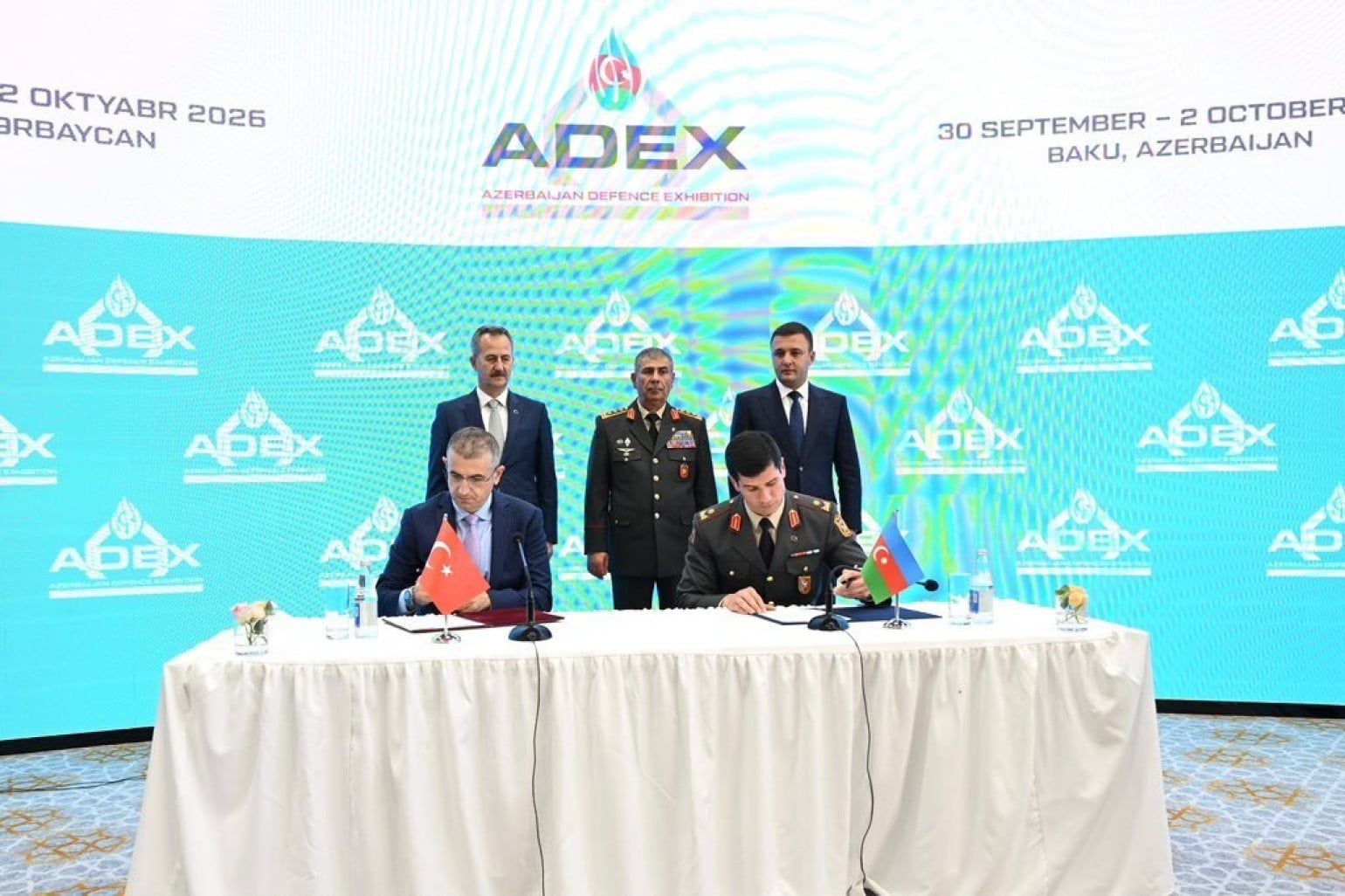 L&rsquo;Azerbaïdjan et la Turquie ont signé des contrats d&rsquo;une valeur d&rsquo;environ 500 millions de dollars, portant notamment sur la fourniture de matériel militaire, d&rsquo;aéronefs et d&rsquo;autres systèmes
