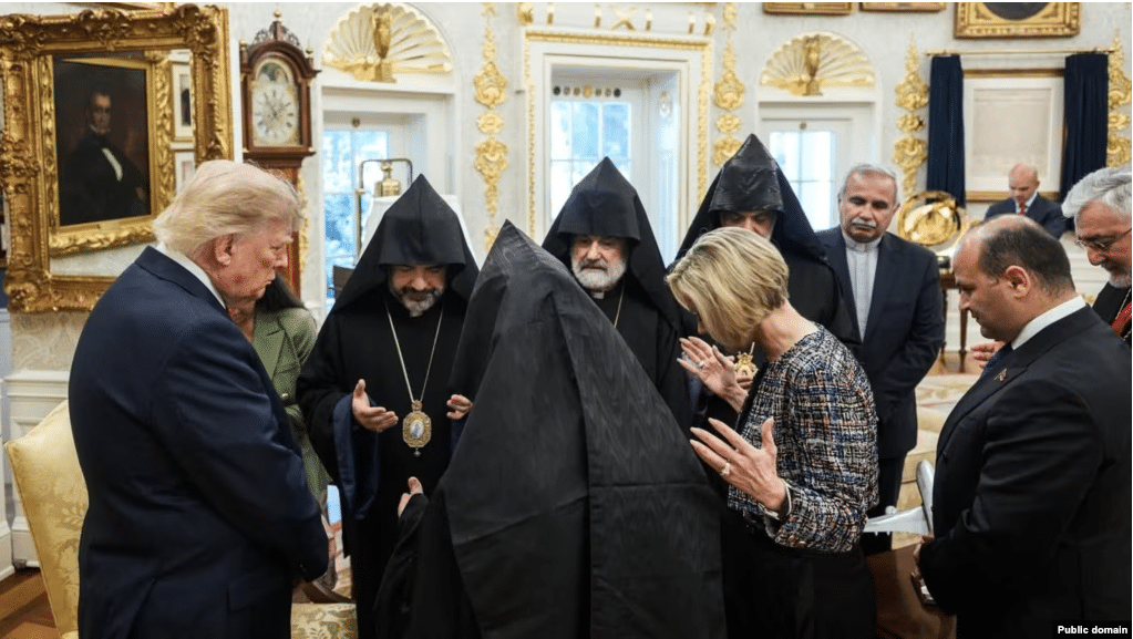 Des évêques arméniens rencontrent Trump à la Maison Blanche