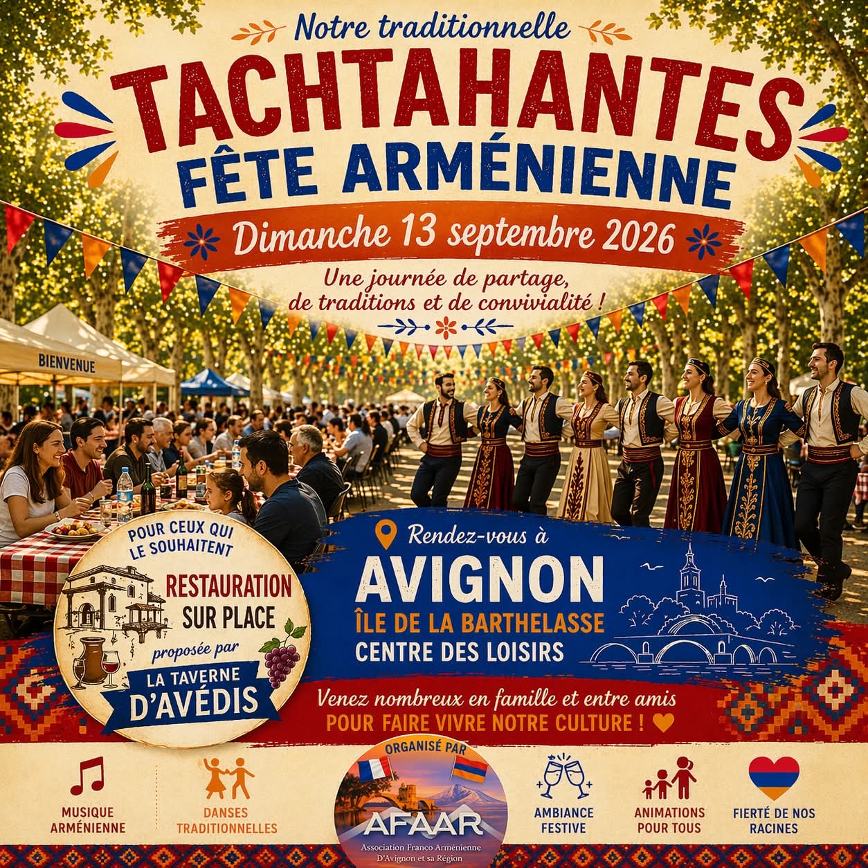 Tachtahantes à Avignon le 13 septembre