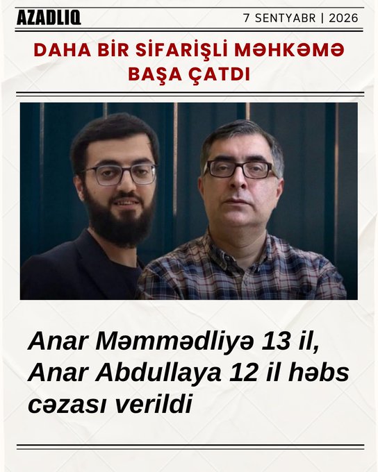 Azerbaïdjan : un militant des droits humains condamné à 13 ans de prison