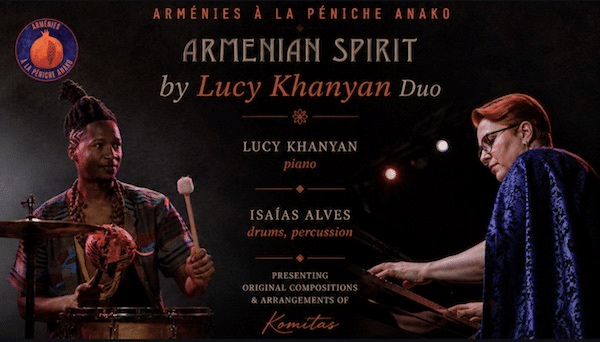Armenian Spirit : Le Duo Lucy Khanyan avec Isaias Alves le 6 septembre