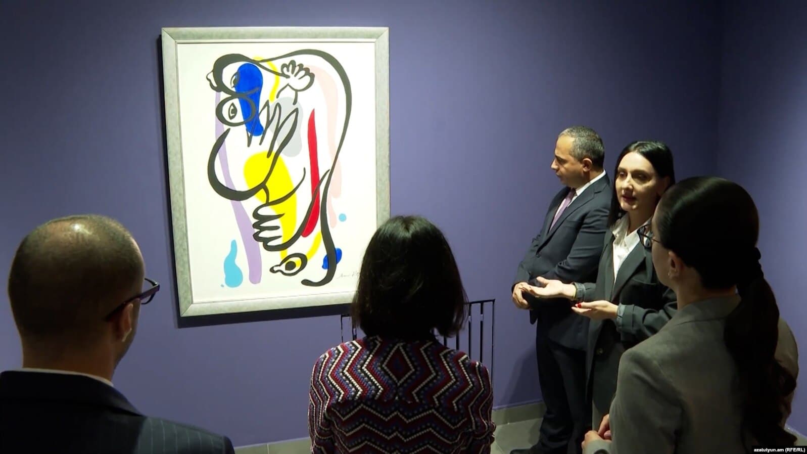 De la résidence de Gagik Khatchatrian à la Galerie nationale : une trentaine de tableaux saisis sont désormais exposés