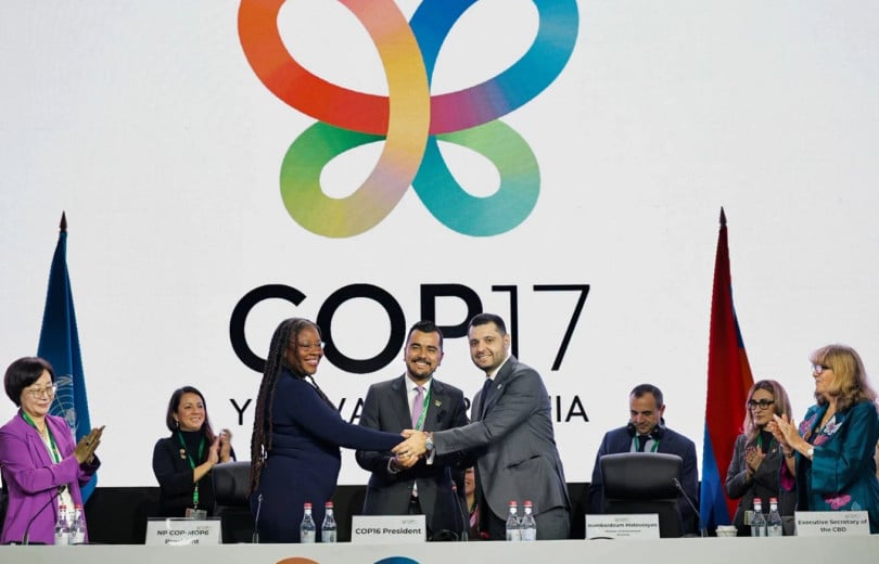 Le ministre de l&rsquo;Environnement d&rsquo;Arménie Hambardzum Matevosyan élu président de la COP17