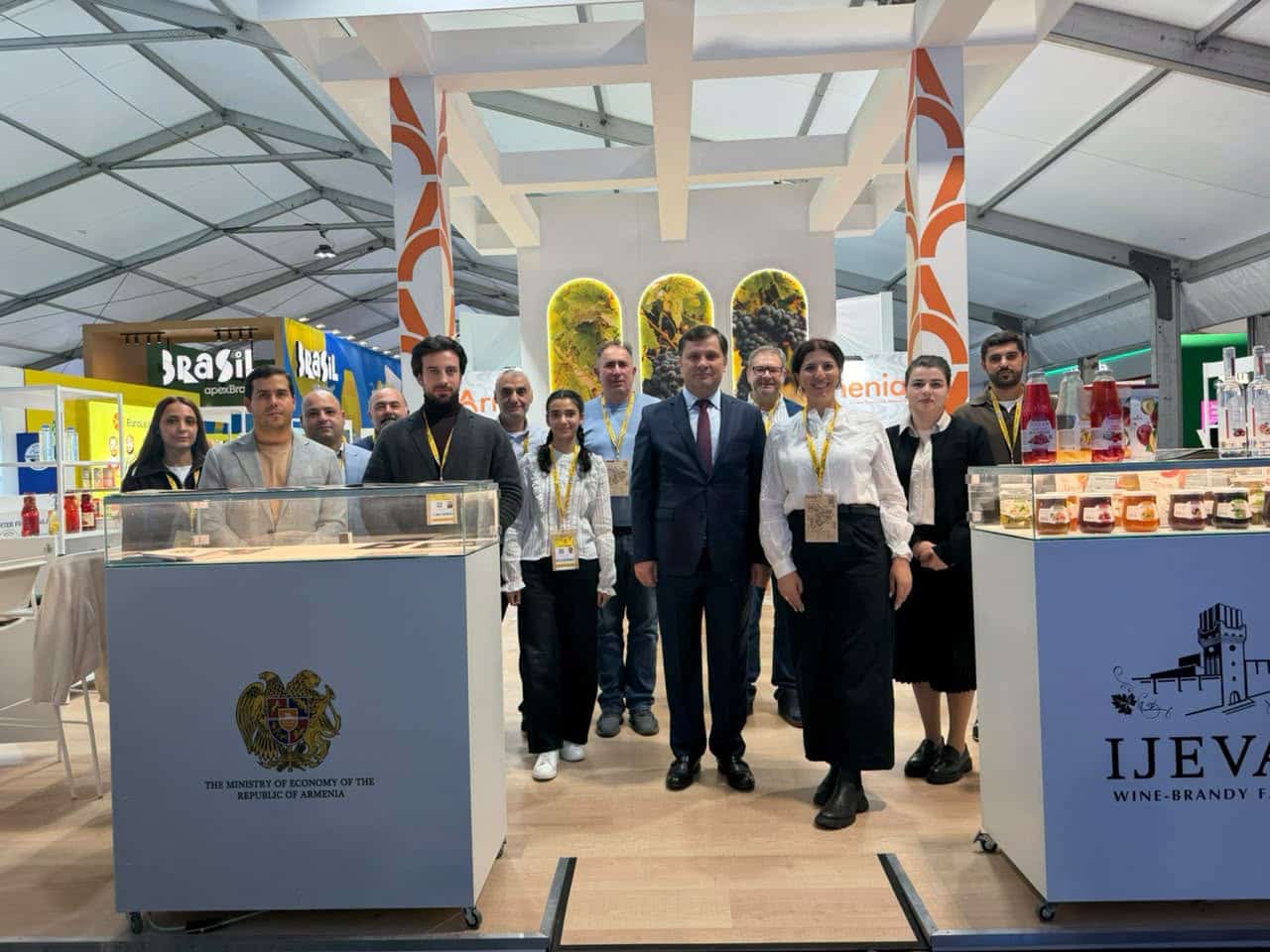 L&rsquo;Arménie représentée par 36 entreprises au prestigieux salon international de l&rsquo;Alimentation, SIAL Paris 2026