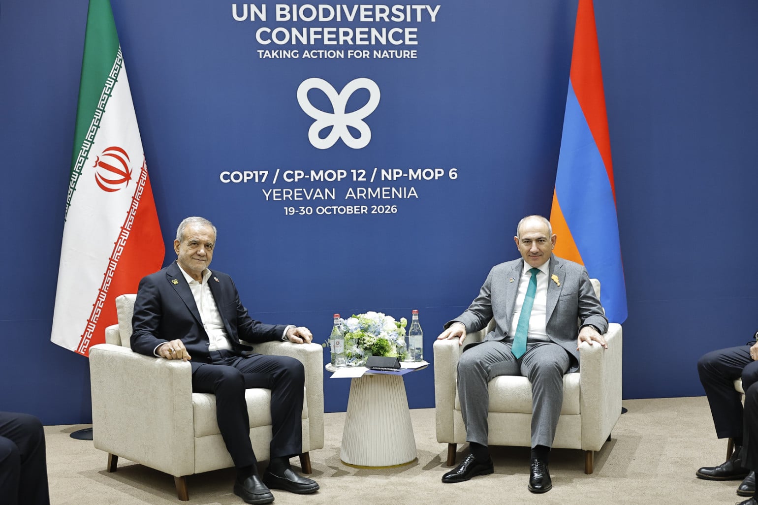 Nikol Pachinian et le président iranien Massoud Pezeshkian ont échangé à Erevan leurs points de vue sur des sujets liés aux programmes conjoints