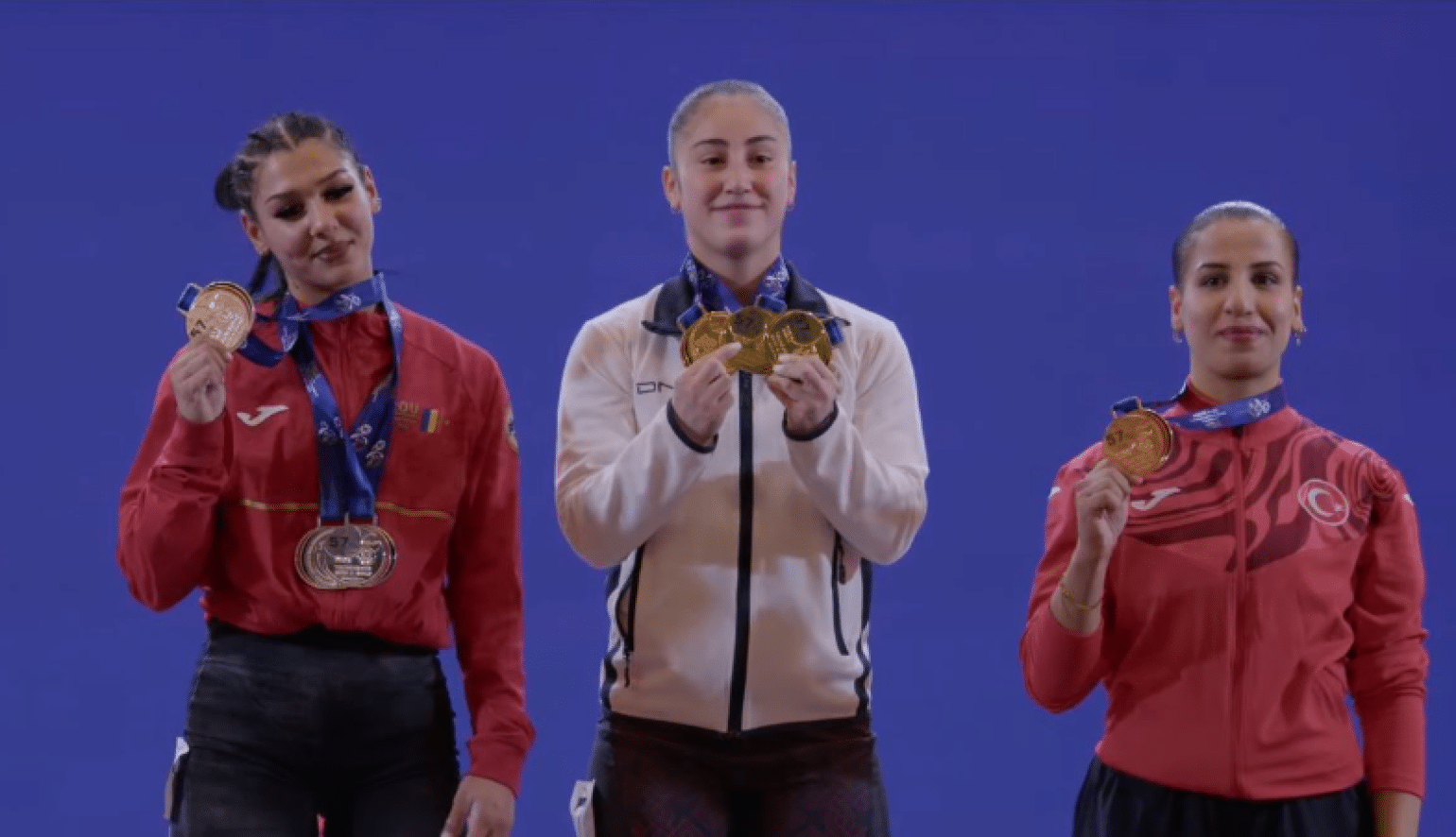 Alexandra Grigoryan (Arménie) remporte dans les moins de 57 kg, le Championnat d&rsquo;Europe U23 d’haltérophilie
