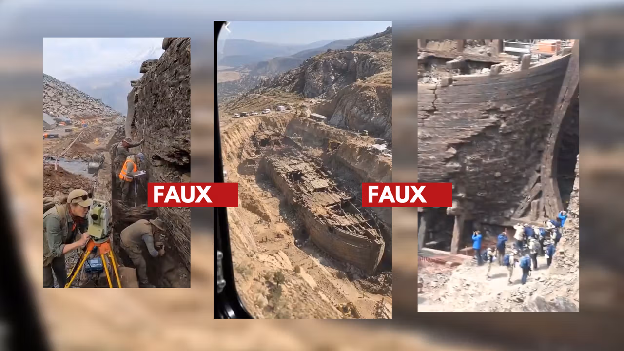 Un reportage de TF1 démontre que les informations de la découverte de l&rsquo;arche de Noé sur le mont Ararat relèvent des fake news