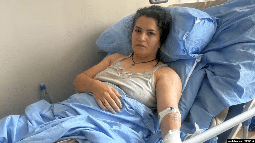 Une Arménienne blessée raconte en détail l&rsquo;agression dont elle a été victime de la part d&rsquo;un soldat azéri