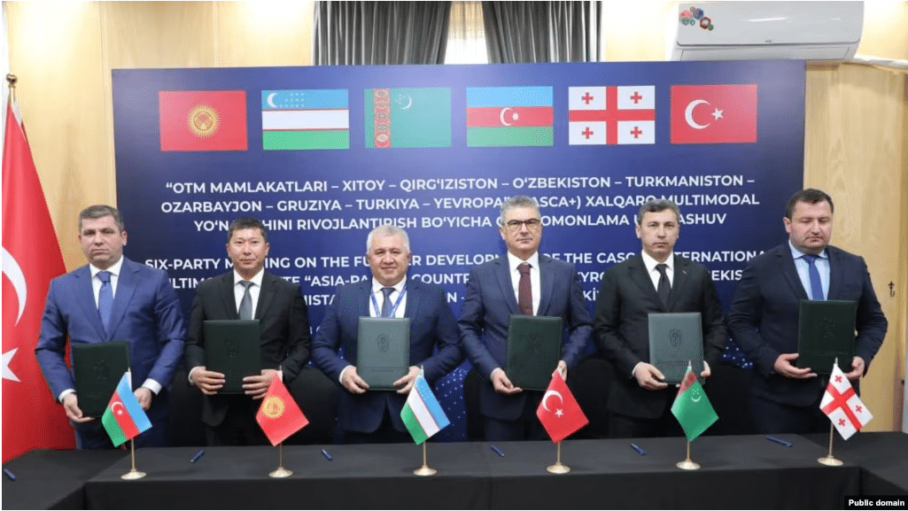 L&rsquo;Azerbaïdjan, la Géorgie et la Turquie se joignent à une initiative visant à renforcer le transport de marchandises avec l&rsquo;Asie centrale
