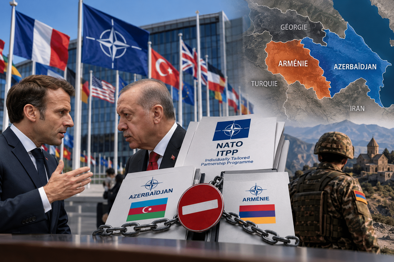 La France et la Turquie bloquent les nouveaux partenariats de l’OTAN avec l’Arménie et l’Azerbaïdjan