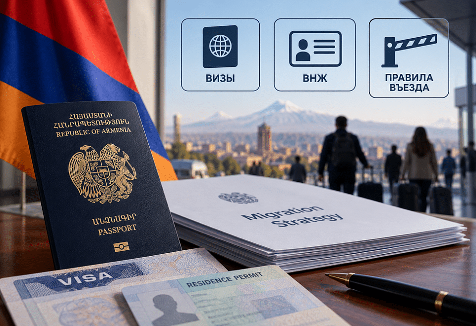 L&rsquo;Arménie prépare une réforme de son système de gestion des migrations : les changements concerneront les visas, les titres de séjour et les règles d&rsquo;entrée